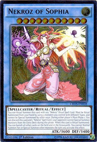 Nekroz of Sophia (UTR) [CROS-EN038] Ultimate Rare | GnG Games