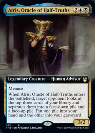 Atris, Oracle of Half-Truths (Extended Art) [Theros Beyond Death] | GnG Games