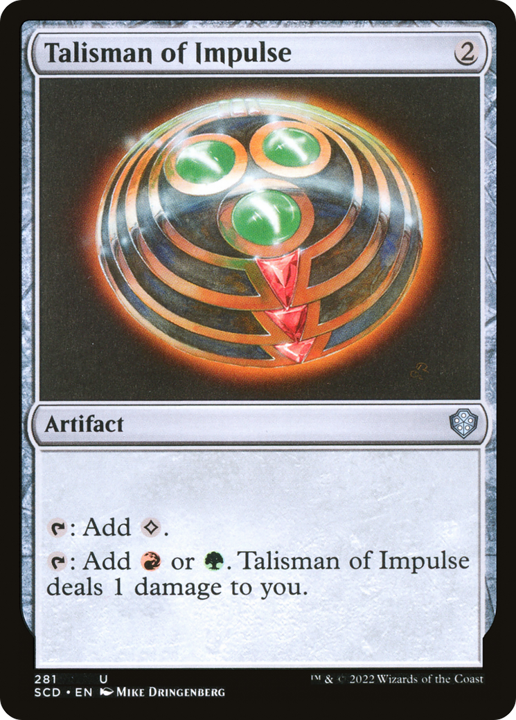 Talisman of Impulse [Starter Commander Decks] | GnG Games