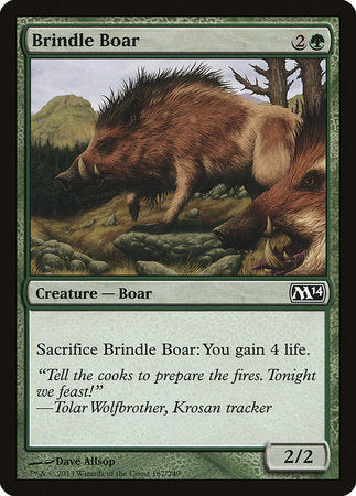 Brindle Boar [Magic 2014] | GnG Games