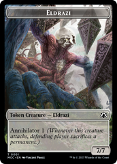 Eldrazi // Angel (4) Double-Sided Token [March of the Machine Commander Tokens] | GnG Games