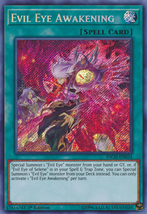 Evil Eye Awakening [INCH-EN034] Secret Rare | GnG Games