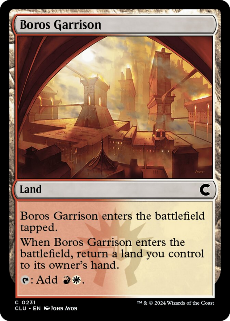 Boros Garrison [Ravnica: Clue Edition] | GnG Games