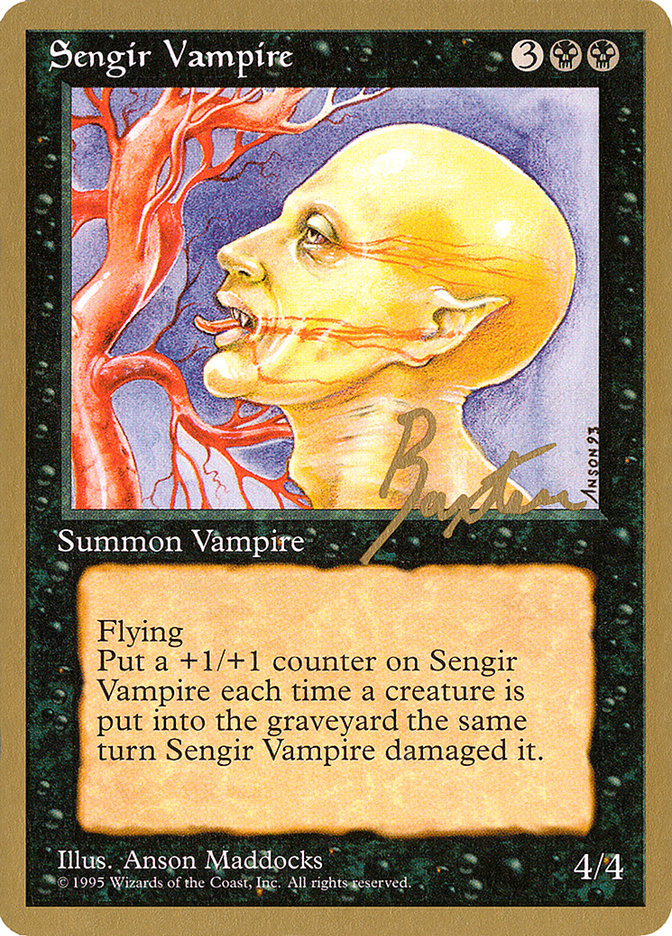 Sengir Vampire (George Baxter) [Pro Tour Collector Set] | GnG Games