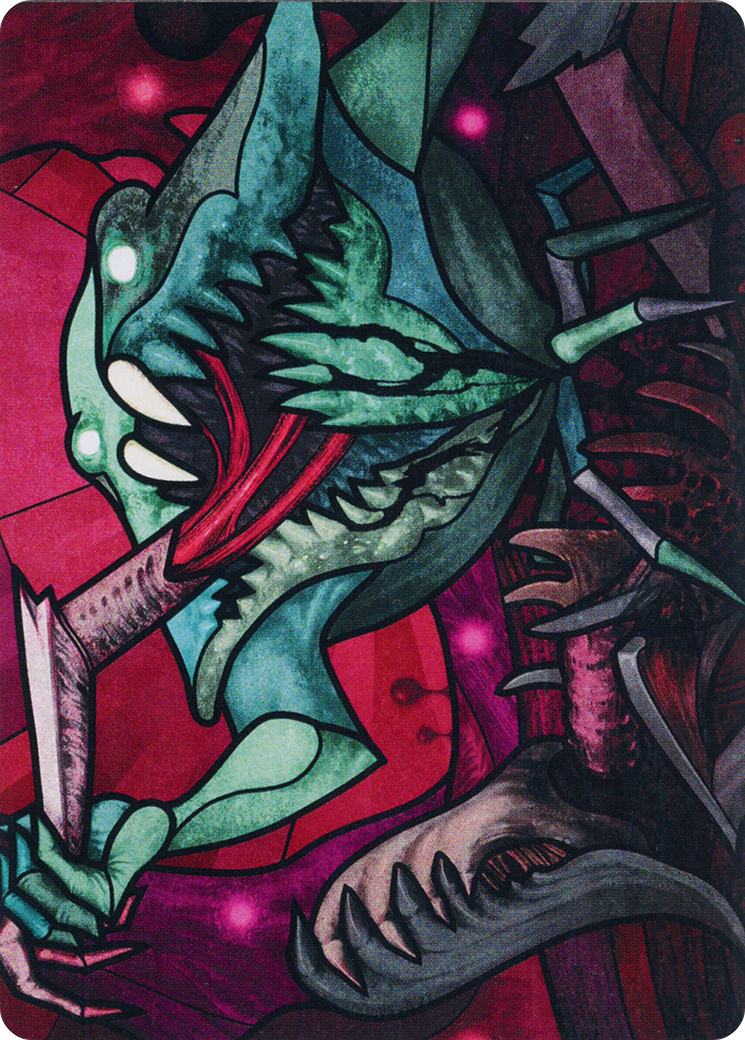 Yargle, Glutton of Urborg Art Card [March of the Machine Art Series] | GnG Games