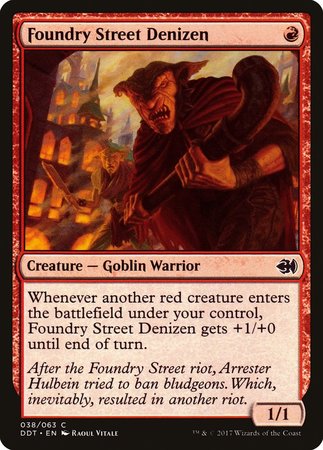 Foundry Street Denizen [Duel Decks: Merfolk vs. Goblins] | GnG Games