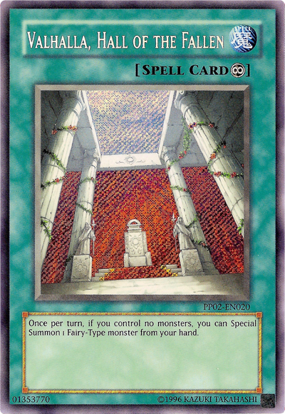 Valhalla, Hall of the Fallen [PP02-EN020] Secret Rare | GnG Games