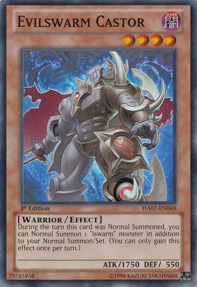 Evilswarm Castor [HA07-EN048] Super Rare | GnG Games