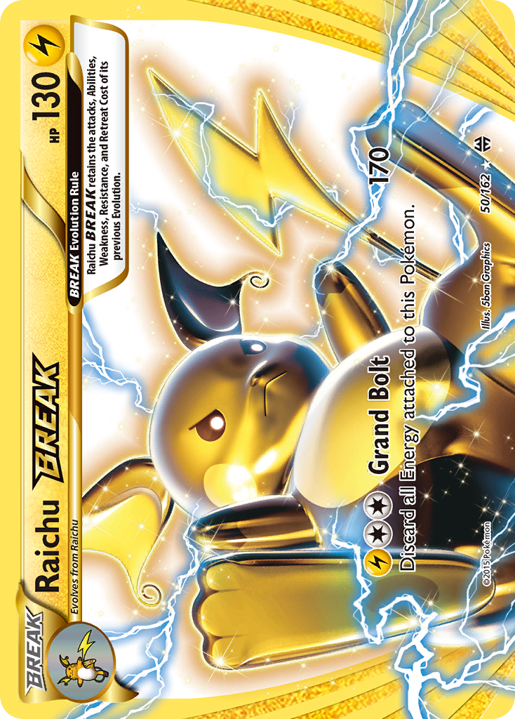 Raichu BREAK (50/162) [XY: BREAKthrough] | GnG Games