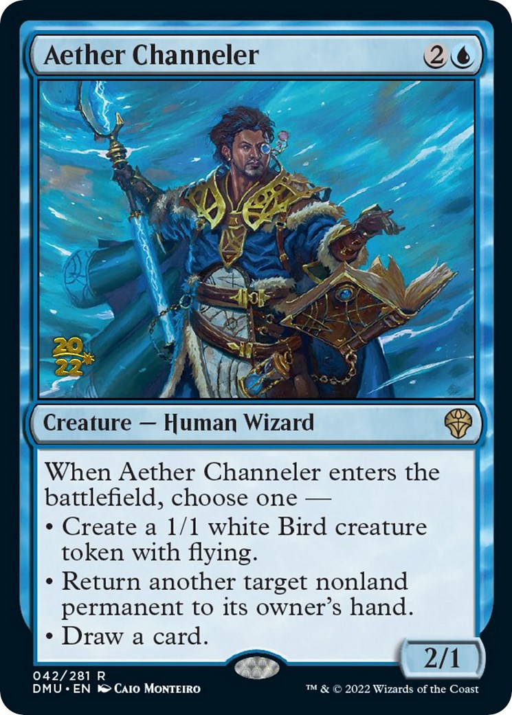 Aether Channeler [Dominaria United Prerelease Promos] | GnG Games