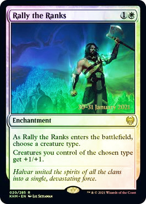 Rally the Ranks  [Kaldheim Prerelease Promos] | GnG Games
