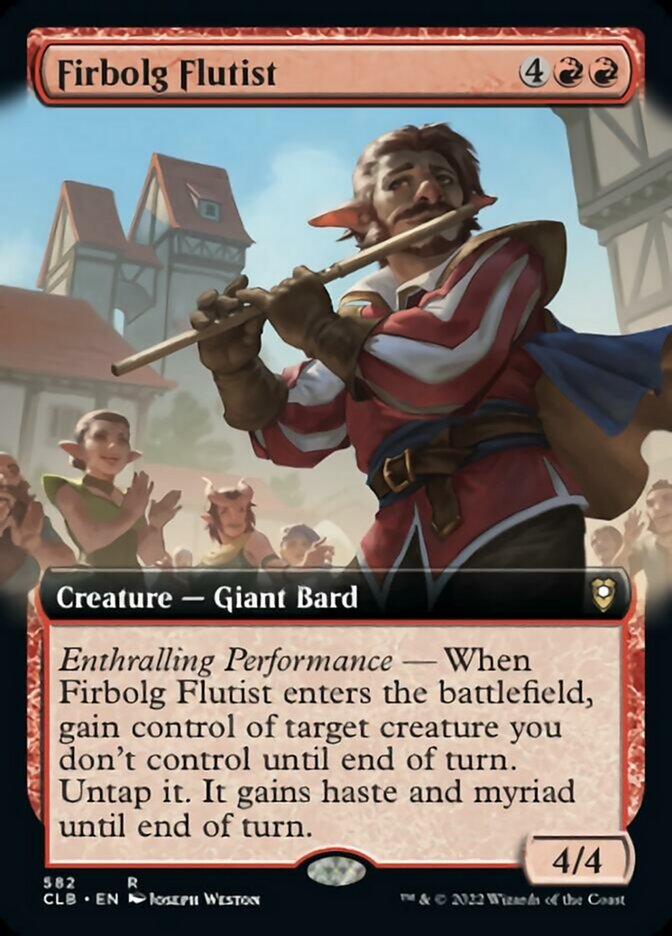 Firbolg Flutist (Extended Art) [Commander Legends: Battle for Baldur's Gate] | GnG Games