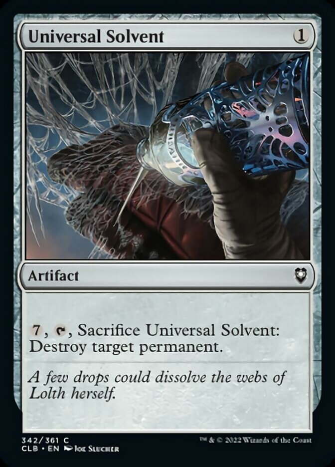 Universal Solvent [Commander Legends: Battle for Baldur's Gate] | GnG Games