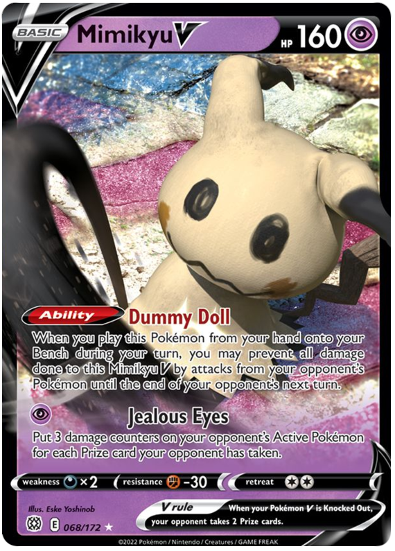 Mimikyu V (068/172) [Sword & Shield: Brilliant Stars] | GnG Games