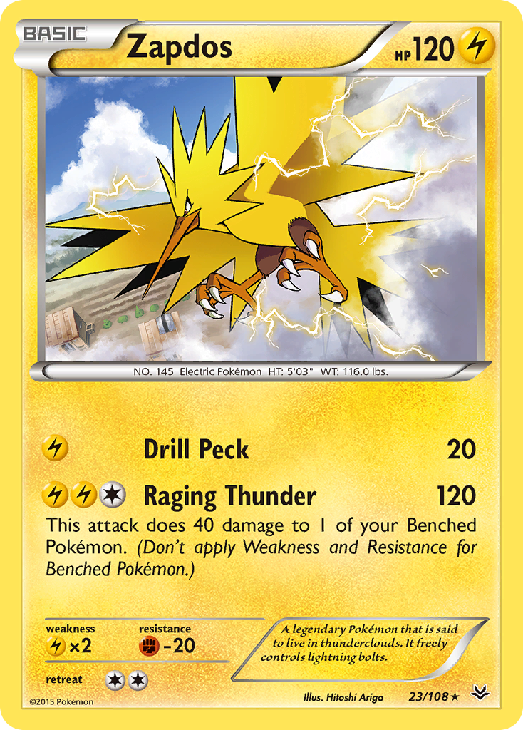 Zapdos (23/108) [XY: Roaring Skies] | GnG Games