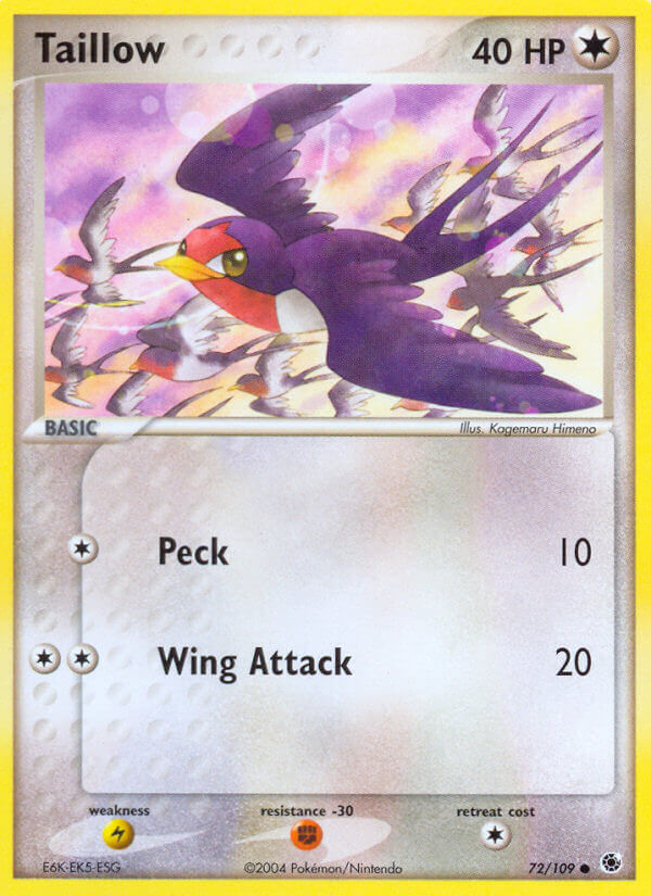 Taillow (72/109) [EX: Battle Stadium] | GnG Games