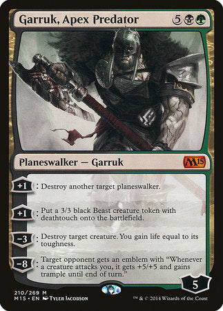 Garruk, Apex Predator [Magic 2015] | GnG Games