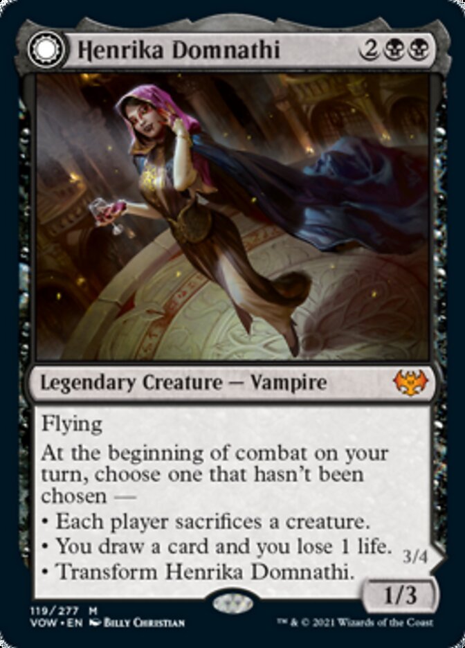 Henrika Domnathi // Henrika, Infernal Seer [Innistrad: Crimson Vow] | GnG Games