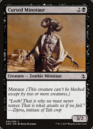 Cursed Minotaur [Amonkhet] | GnG Games