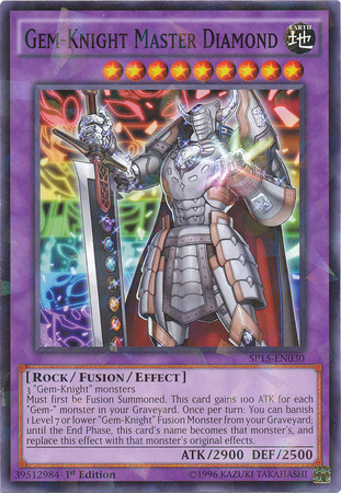 Gem-Knight Master Diamond [SP15-EN030] Shatterfoil Rare | GnG Games