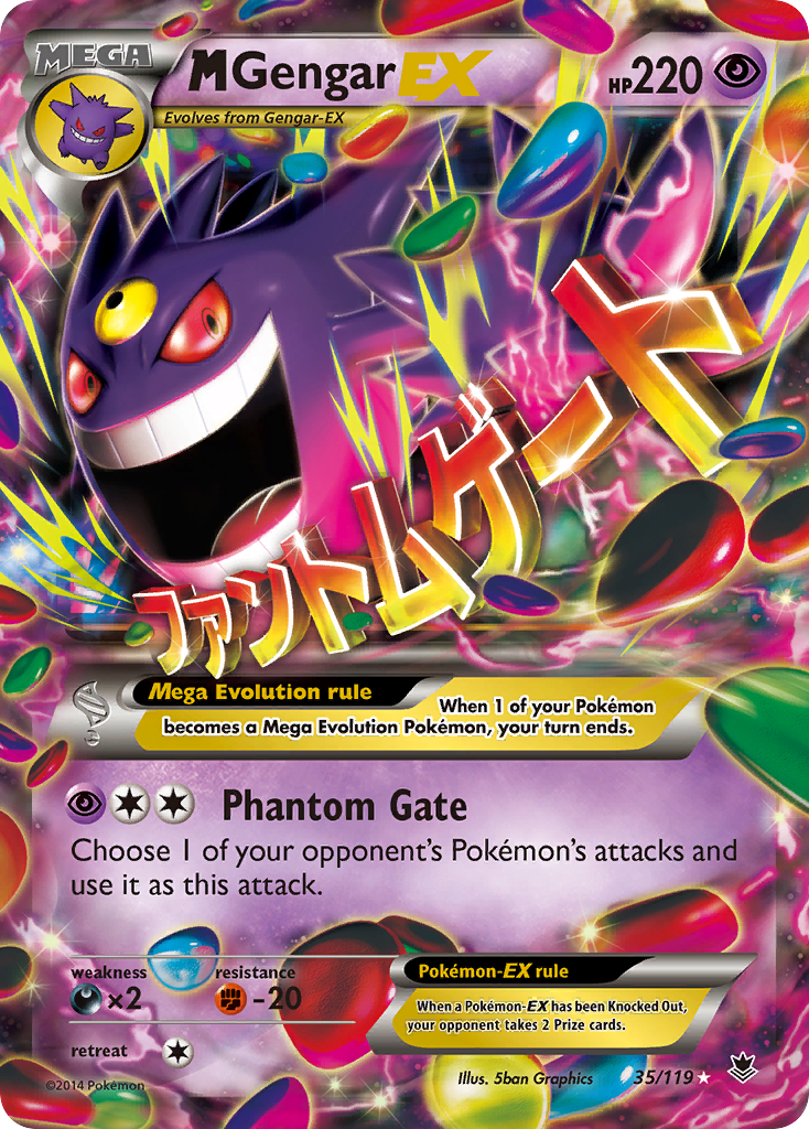 M Gengar EX (35/119) [XY: Phantom Forces] | GnG Games