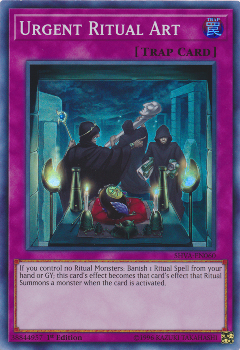 Urgent Ritual Art [SHVA-EN060] Super Rare | GnG Games