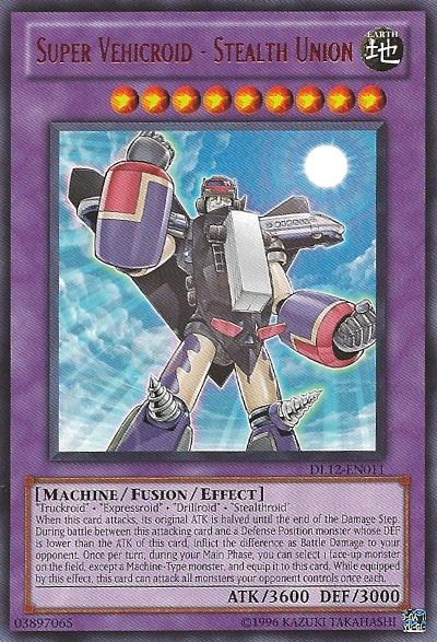 Super Vehicroid - Stealth Union (Red) [DL12-EN011] Rare | GnG Games