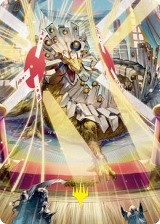 Spirit-Sister's Call Art Card (Gold-Stamped Signature) [Kamigawa: Neon Dynasty Art Series] | GnG Games