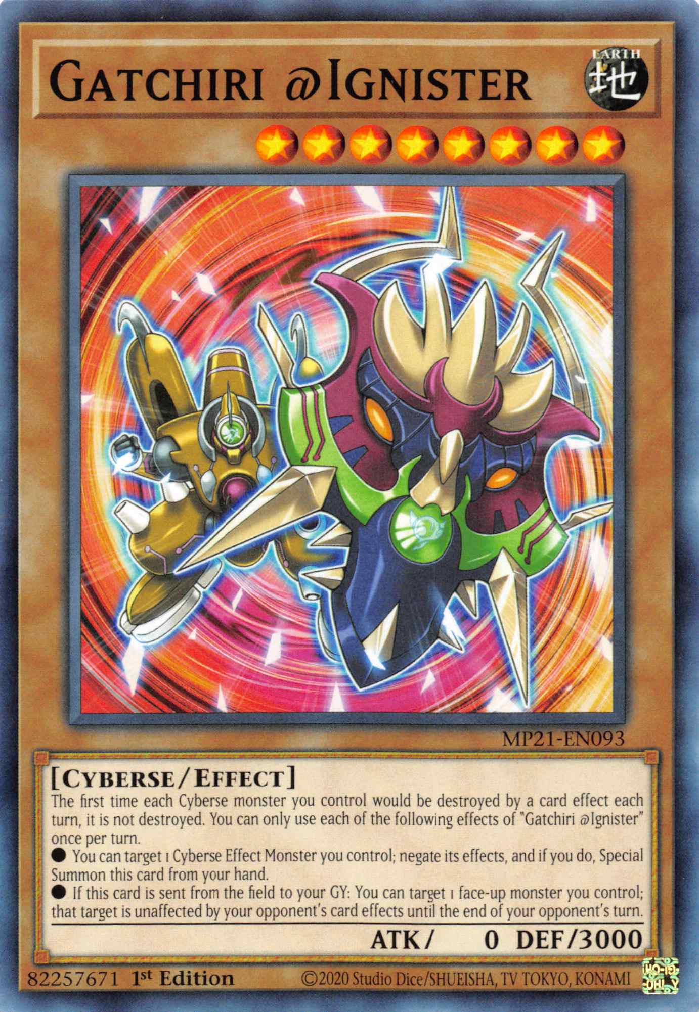 Gatchiri @Ignister [MP21-EN093] Common | GnG Games