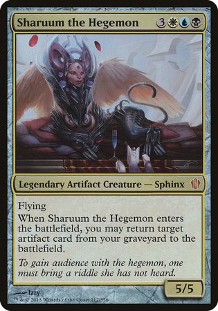 Sharuum the Hegemon (Commander 2013) [Commander 2013 Oversized] | GnG Games