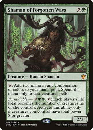 Shaman of Forgotten Ways [Dragons of Tarkir] | GnG Games