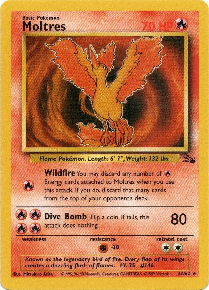 Moltres (27/62) [Fossil Unlimited] | GnG Games