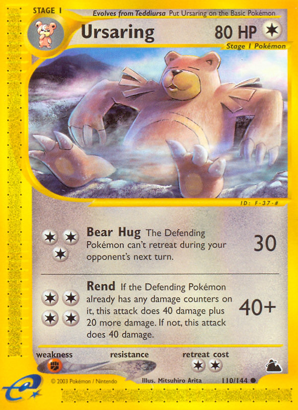 Ursaring (110/144) [Skyridge] | GnG Games