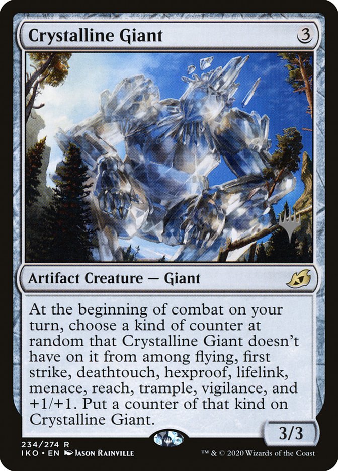 Crystalline Giant (Promo Pack) [Ikoria: Lair of Behemoths Promos] | GnG Games