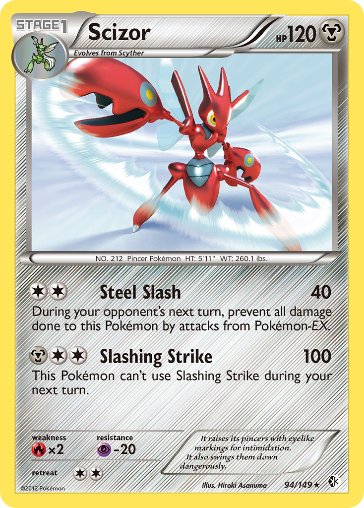 Scizor (94/149) [Black & White: Boundaries Crossed] | GnG Games