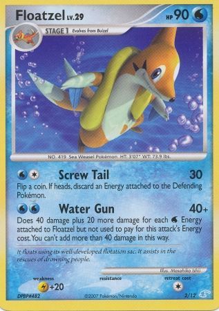 Floatzel (2/12) [Diamond & Pearl: Trainer Kit - Manaphy] | GnG Games