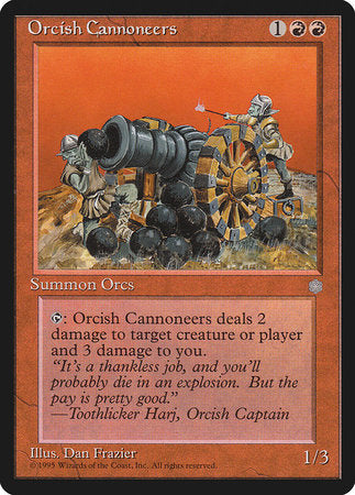 Orcish Cannoneers [Ice Age] | GnG Games