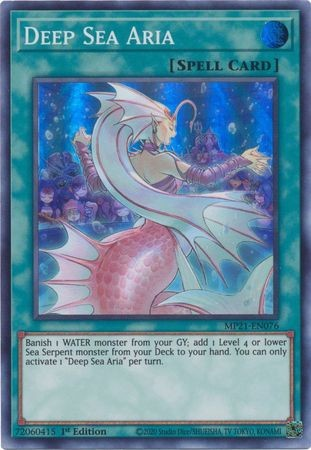 Deep Sea Aria [MP21-EN076] Super Rare | GnG Games