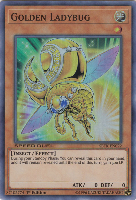 Golden Ladybug [SBTK-EN022] Super Rare | GnG Games