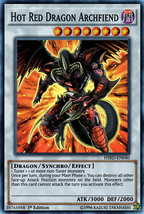 Hot Red Dragon Archfiend [HSRD-EN040] Super Rare | GnG Games