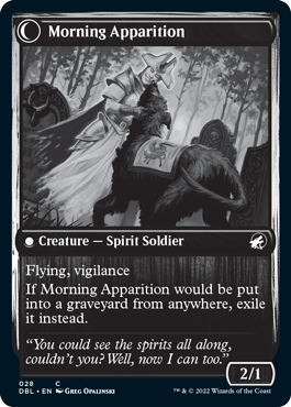 Mourning Patrol // Morning Apparition [Innistrad: Double Feature] | GnG Games