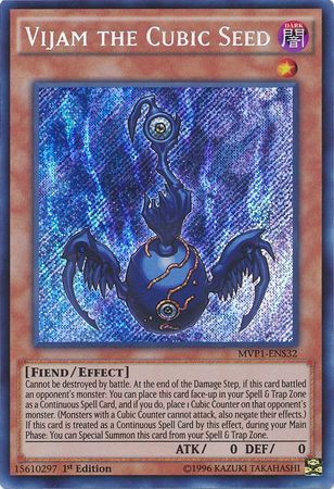 Vijam the Cubic Seed [MVP1-ENS32] Secret Rare | GnG Games