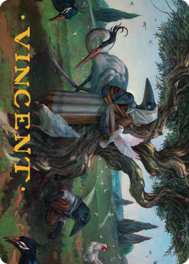 Kindred Discovery Art Card (Gold-Stamped Signature) [Commander Legends: Battle for Baldur's Gate Art Series] | GnG Games