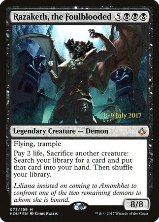 Razaketh, the Foulblooded [Hour of Devastation Promos] | GnG Games