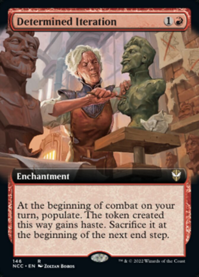 Determined Iteration (Extended Art) [Streets of New Capenna Commander] | GnG Games