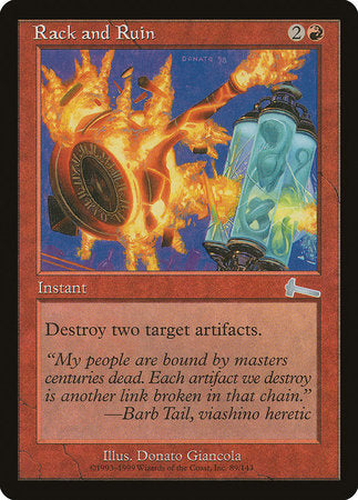Rack and Ruin [Urza's Legacy] | GnG Games