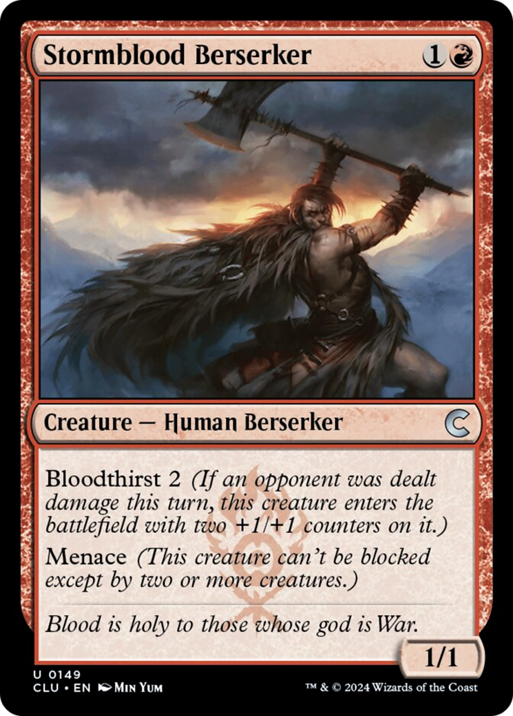 Stormblood Berserker [Ravnica: Clue Edition] | GnG Games