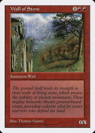 Wall of Stone [Fifth Edition] | GnG Games