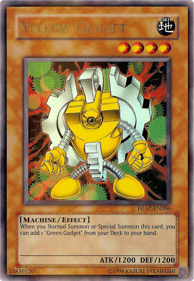 Yellow Gadget [HL07-EN006] Parallel Rare | GnG Games