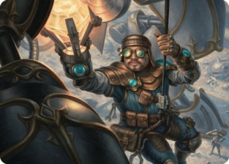 Powerstone Engineer Art Card [The Brothers' War Art Series] | GnG Games